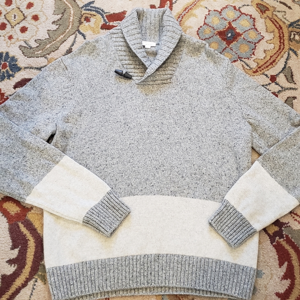 NWOT Gap shawl collar sweater men